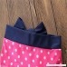 Tankini Wrap Chest Bow Dot Tops+Shorts Swimwear 3Pcs Swimsuit s Girls As Photo Show B07QFJQ9G4